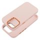 Frame Apple iPhone 17e / iPhone 16e közepesen ütésálló tok kameravédő kerettel, rózsaszín