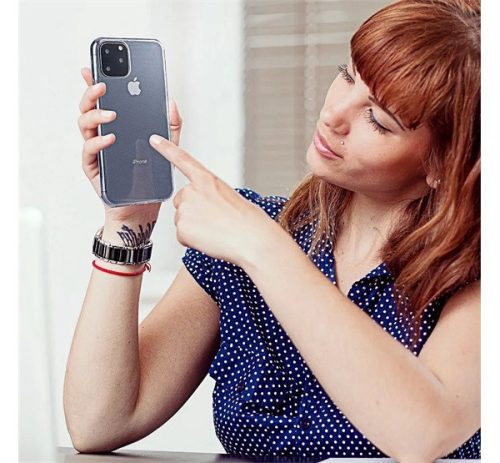 Samsung Galaxy A56 Ultra Slim 0,5mm szilikon tok, átlátszó