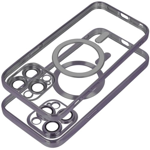 Electro Mag Samsung Galaxy A56 MagSafe kompatibilis hátlap tok, fekete
