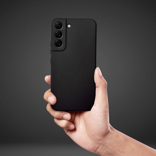 Forcell Soft szilikon hátlap tok Samsung Galaxy A36, fekete