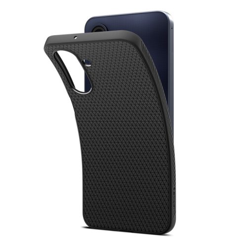 Spigen Liquid Air Samsung Galaxy A26 tok, Matte Black, fekete