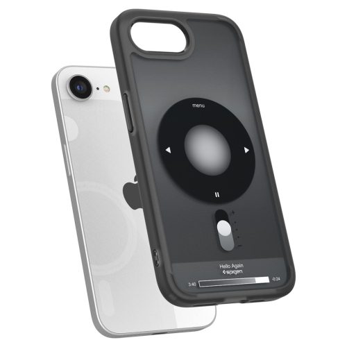 Spigen Ultra Hybrid MagFit Apple iPhone 17e / iPhone 16e tok, MagSafe, Classic, fekete