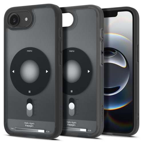 Spigen Ultra Hybrid MagFit Apple iPhone 17e / iPhone 16e tok, MagSafe, Classic, fekete
