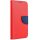 Fancy Motorola G35 5G mágneses flip tok, piros-kék