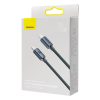 Baseus Crystal Shine USB-C-Lightning kábel, 20W, PD, 2m, fekete