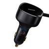 Baseus Enjoyment autós töltő USB-C kábellel, 33W, fekete