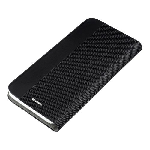 Forcell Sensitive Xiaomi Redmi Note 14 4G (Global) oldalra nyíló flip tok, fekete
