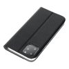 Forcell Sensitive Xiaomi Redmi Note 14 4G (Global) oldalra nyíló flip tok, fekete