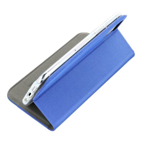 Forcell Sensitive Xiaomi Redmi Note 14 4G (Global) oldalra nyíló flip tok, kék