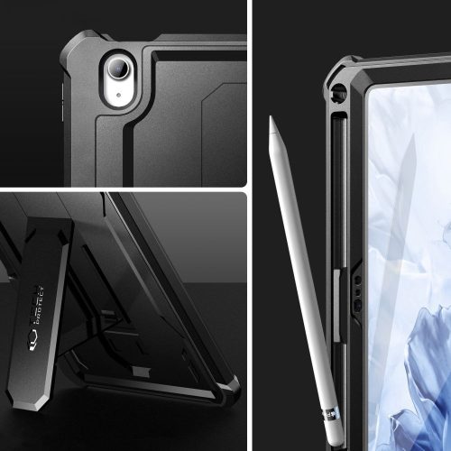 Tech-Protect Kevlar Pro  iPad 10.9 2022 / iPad 11" 2025 ütésálló tok, fekete