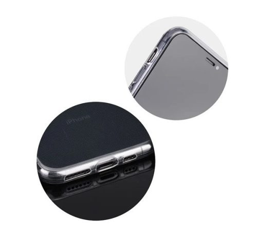 Samsung Galaxy S25 Edge Ultra Slim 0,3mm szilikon tok, átlátszó