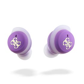Guess 4G Logo Mini TWS bluetooth headset, lila