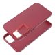 Frame Samsung Galaxy S25 Edge közepesen ütésálló tok kameravédő kerettel, magenta