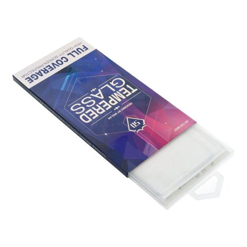 Samsung Galaxy S25 Edge / S25 Plus 5D Full Glue hajlított kijelzővédő üvegfólia, fekete