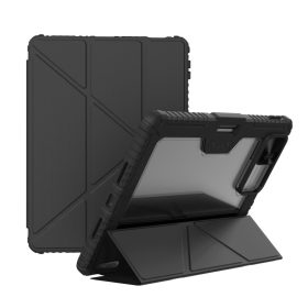   Nillkin Bumper Pro Xiaomi Pad 7 / Pad 7 Pro oldalra nyíló tok kitámasztóval, fekete