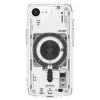 Spigen Ultra Hybrid MagFit Apple iPhone 17e / iPhone 16e tok, Neo One MagSafe, átlátszó