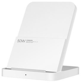 Xiaomi gyári wireless asztali töltő, 50W, fehér