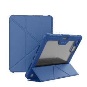   Nillkin Bumper Pro iPad Air 13 (2024)/Pro 12.9 (2020/2021/2022) kihajtható tok, kék