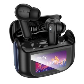   Hoco TWS EQ21 ANC bluetooth headset, aktív zajszűréssel, fekete