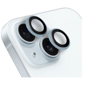   Obal:Me Apple iPhone 15/ 15 Plus tempered glass kamera védő üvegfólia, kék