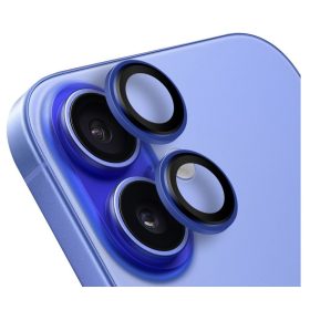   Obal:Me Apple iPhone 16/ 16 Plus tempered glass kamera védő üvegfólia, ultramarine