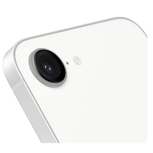 Obal:Me Apple iPhone 17E / 16E tempered glass kamera védő üvegfólia, fehér