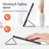 Dux Ducis Domo Samsung Tab S10 Plus/S9 Plus/S9 FE Plus kihajtható tok S-pen tartóval, fekete