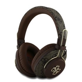 Guess PU 4G Metal Logo ENC Wireless fejhallgató, barna