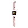 Karl Lagerfeld Karl and Choupette Head NFT Apple Watch 38/40/41mm szíj, rózsaszín