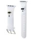 Karl Lagerfeld Karl and Choupette Head NFT Apple Watch 42/44/45/46/49 szíj, fehér
