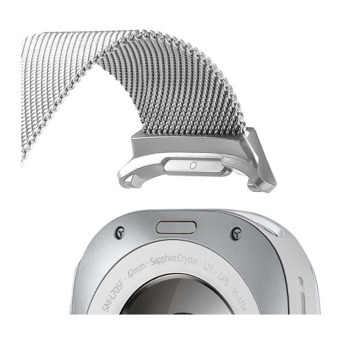 Dux Ducis Milanese 20mm mágneses milánói szíj, ezüst