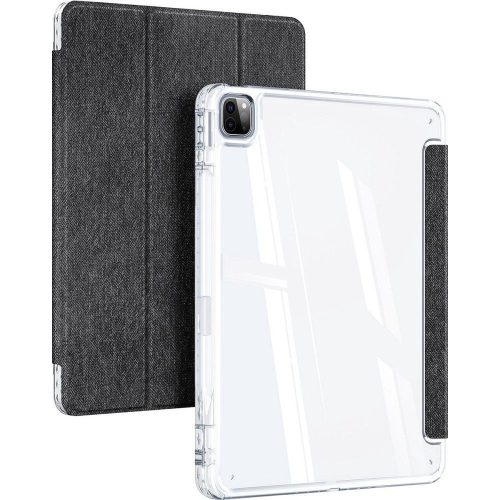 Dux Ducis Unid iPad Pro 13 (2024 / 2025) kihajtható tok pencil tartóval, fekete