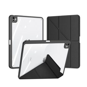   Dux Ducis Magi iPad Pro 13 (2024 / 2025) tok pencil tartóval, fekete
