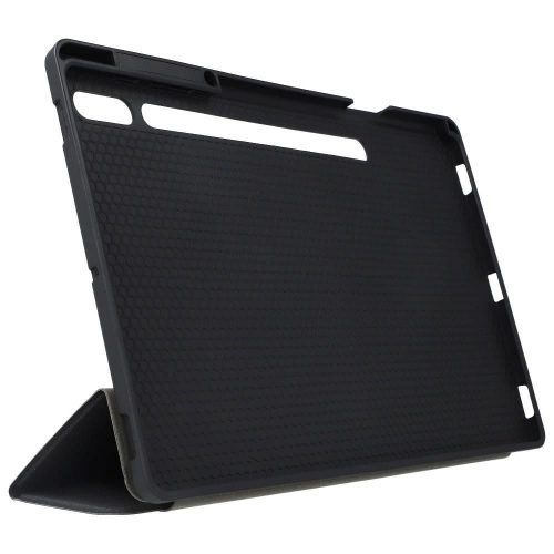 Dux Ducis Domo Samsung Galaxy Tab S8+/S7+ kihajtható tok pencil tartóval, fekete
