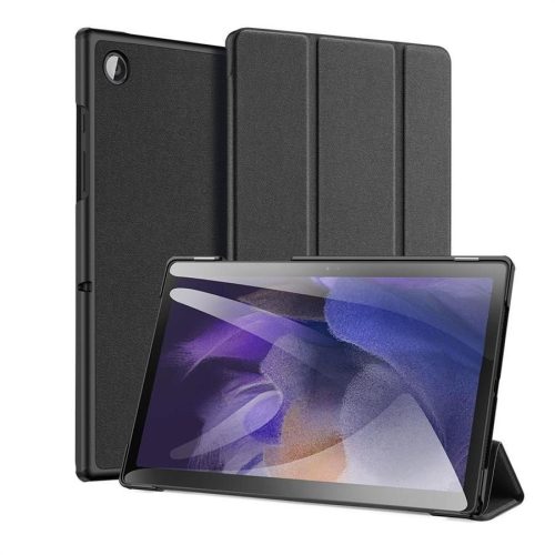Dux Ducis Domo Samsung Galaxy Tab A8 2021 kihajtható tok pencil tartóval, fekete