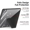 Dux Ducis Magi iPad Air 13 (2024) tok pencil tartóval, fekete