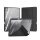 Dux Ducis Magi iPad Air 11" (2024/2025)/iPad Air 4/5 10.9" tok pencil tartóval, fekete