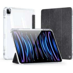   Dux Ducis Unid iPad Pro 11 (2024 / 2025) kihajtható tok pencil tartóval, fekete