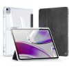 Dux Ducis Unid iPad iPad Air 13 (2024)/iPad Pro 12.9 (2018/2020/2021/2022) kihajtható tok pencil tartóval, fekete