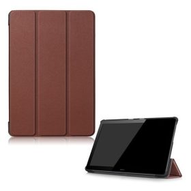   Samsung Galaxy Tab S8 Ultra 14.6 SM-X900 / X906, mappa tok, Trifold, barna