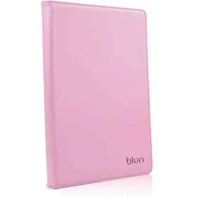   Univerzális TabletPC tok, mappa tok, 10", stand, Blun, rózsaszín