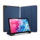 Huawei MediaPad M6 10.8, mappa tok, érintőceruza tartó, Dux Ducis Domo, sötétkék