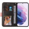 Xiaomi Redmi Note 9 / Redmi 10X 4G, Oldalra nyíló tok, stand, kártyatartóval, kézpánttal, Wooze Colour Wallet, rózsaszín