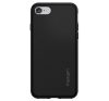 Spigen Liquid Air Apple iPhone SE 2022 / 2020 / 8 / 7 tok, Black, fekete