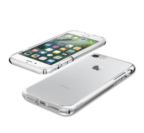 Spigen Ultra Hybrid Apple iPhone SE 2022 / 2020 / 8 / 7 tok, Crystal Clear, átlátszó