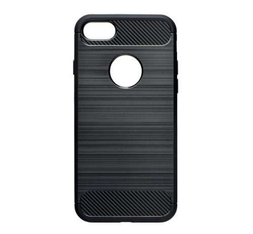Forcell Carbon hátlap tok Huawei P Smart (2019), fekete