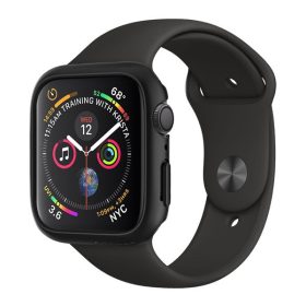   Spigen Thin Fit Apple Watch S4 / S5 / S6 / SE 44mm Fekete tok