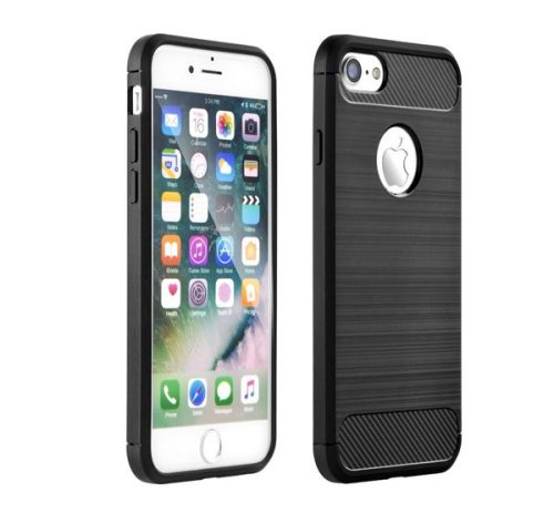 Forcell Carbon hátlap tok Samsung G980 Galaxy S20, fekete