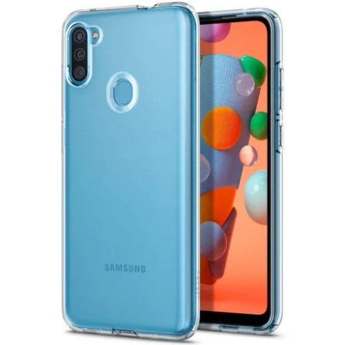 Spigen Liquid Crystal Samsung Galaxy A11 tok, Crystal Clear, átlátszó