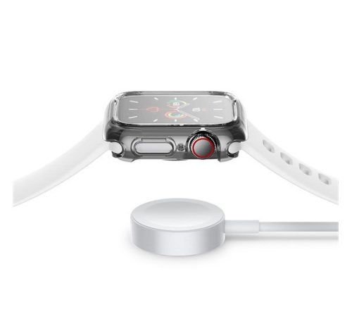 Spigen Ultra Hybrid Apple Watch S4 / S5 / S6 / SE 40mm tok, Crystal Clear, átlátszó